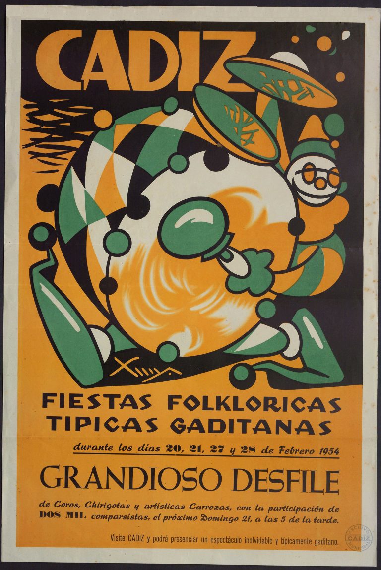 CARNAVAL DE CÁDIZ – AÑO 1954.